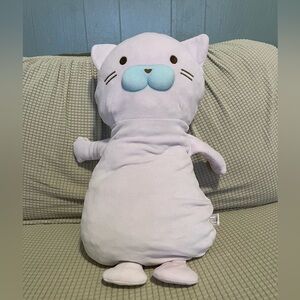 Plush Cat Toy‎ - Lavender and Blue